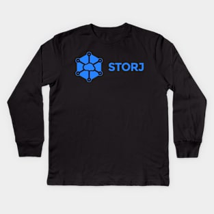 Storj Cloud Storage Platform Kids Long Sleeve T-Shirt